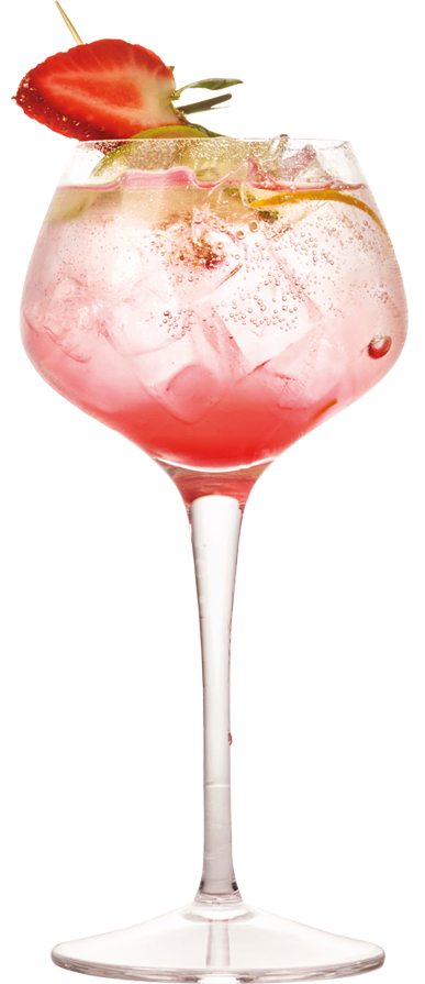 Strawberry Spritz drink